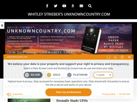 'unknowncountry.com' screenshot
