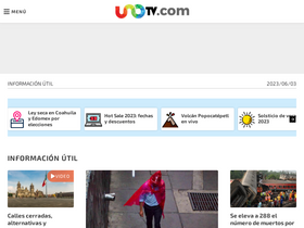 'unotv.com' screenshot