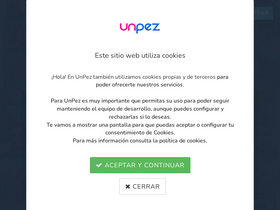 'unpez.com' screenshot