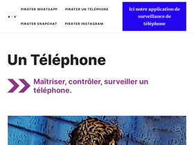 'untelephone.com' screenshot