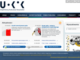 'uokik.gov.pl' screenshot