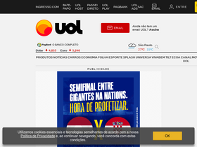 'uol.com.br' screenshot