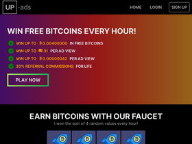 'up-ads.com' screenshot