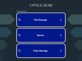 'upfile.mobi' screenshot