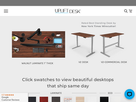 'upliftdesk.com' screenshot