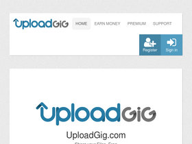 'uploadgig.com' screenshot