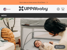 'uppababy.com' screenshot