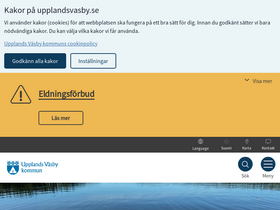 'upplandsvasby.se' screenshot