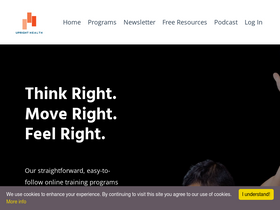 'uprighthealth.com' screenshot