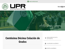 'uprm.edu' screenshot