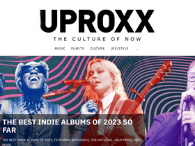 'uproxx.com' screenshot