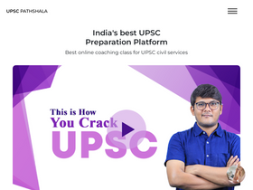 'upscpathshala.com' screenshot