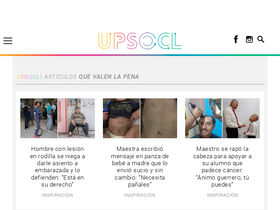 'upsocl.com' screenshot