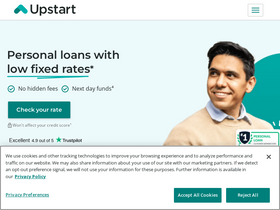 'upstart.com' screenshot