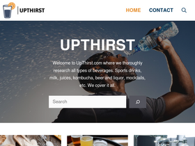 'upthirst.com' screenshot