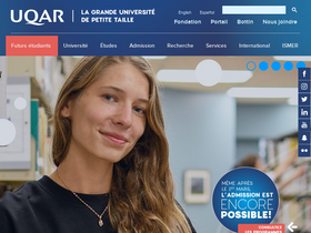 'uqar.ca' screenshot