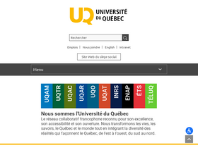 'uquebec.ca' screenshot