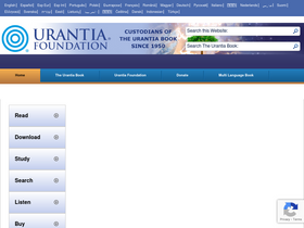 'urantia.org' screenshot