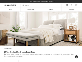 'urbanbarn.com' screenshot