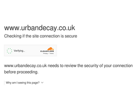 'urbandecay.co.uk' screenshot
