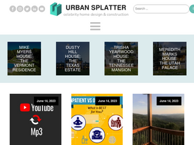 'urbansplatter.com' screenshot