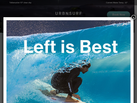 'urbnsurf.com' screenshot