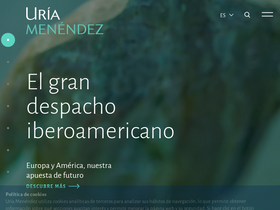 'uria.com' screenshot