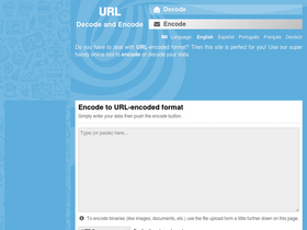 'urlencoder.org' screenshot