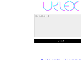 'urlex.org' screenshot