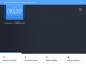 'urologygroupvirginia.com' screenshot