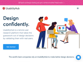 'usabilityhub.com' screenshot
