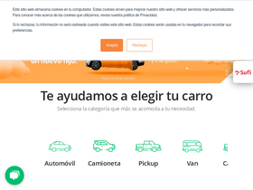 'usadosrentingcolombia.com' screenshot