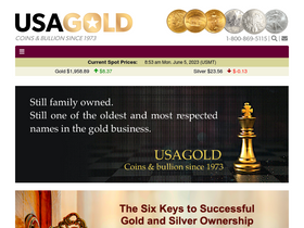 'usagold.com' screenshot