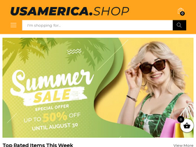'usamerica.shop' screenshot