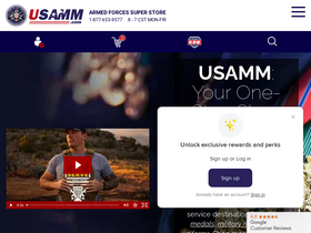 'usamm.com' screenshot