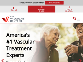 'usavascularcenters.com' screenshot