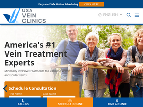'usaveinclinics.com' screenshot