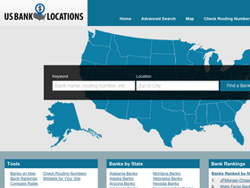 'usbanklocations.com' screenshot