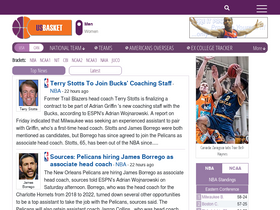 'usbasket.com' screenshot