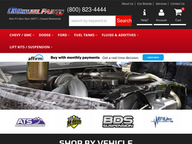 'usdieselparts.com' screenshot