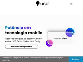 'usemobile.com.br' screenshot