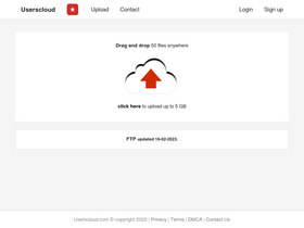 'userscloud.com' screenshot