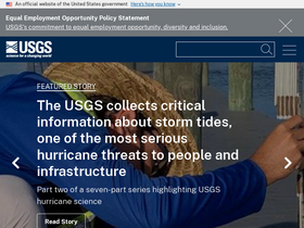 'usgs.gov' screenshot