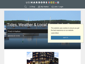 'usharbors.com' screenshot