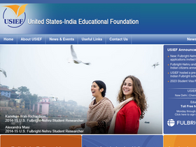 'usief.org.in' screenshot
