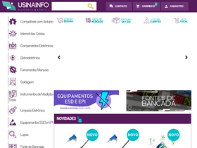 'usinainfo.com.br' screenshot