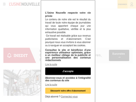 'usinenouvelle.com' screenshot
