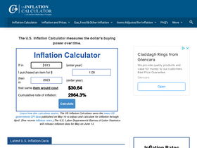 'usinflationcalculator.com' screenshot