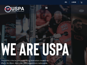 'uspa.net' screenshot