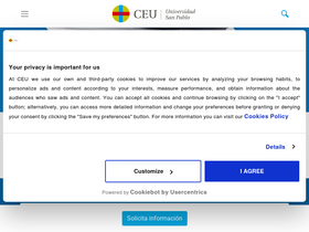 'uspceu.com' screenshot